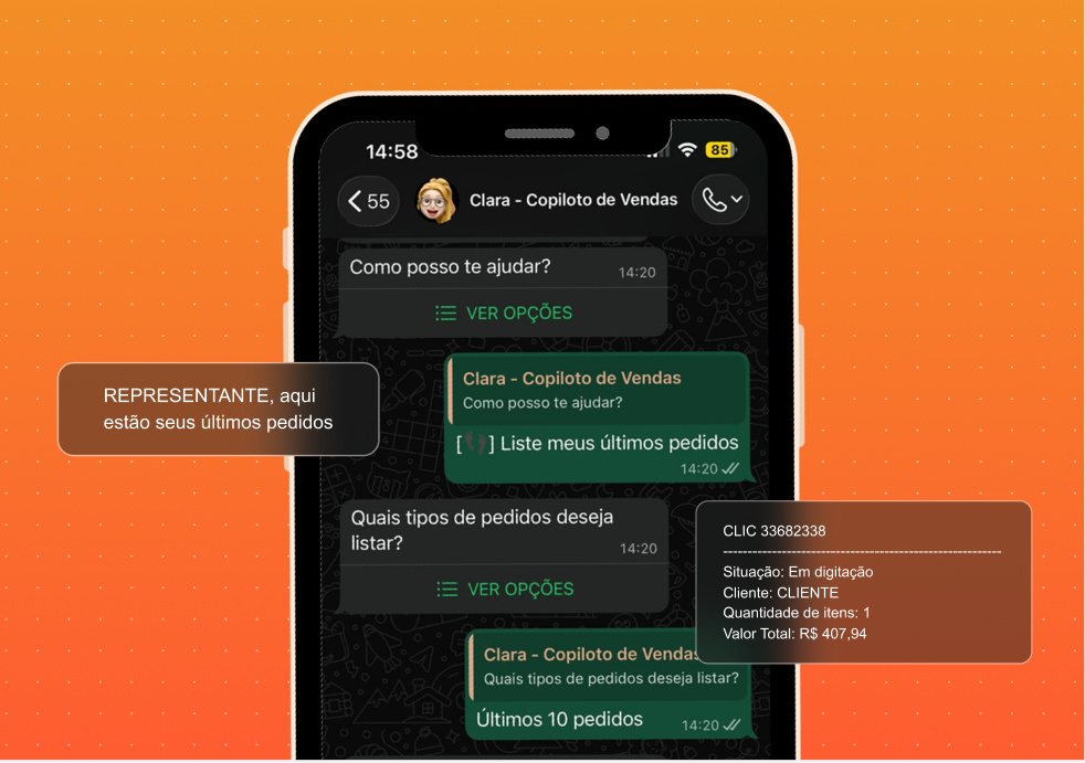 Copiloto de Vendas